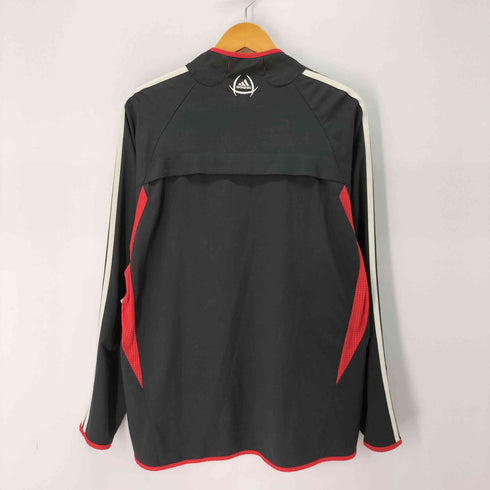 アディダス adidas CLIMA COOL 3ストライプス メッシュ切替 裾ジップ トラックパンツ ジャージ メンズ 90 175-185cm