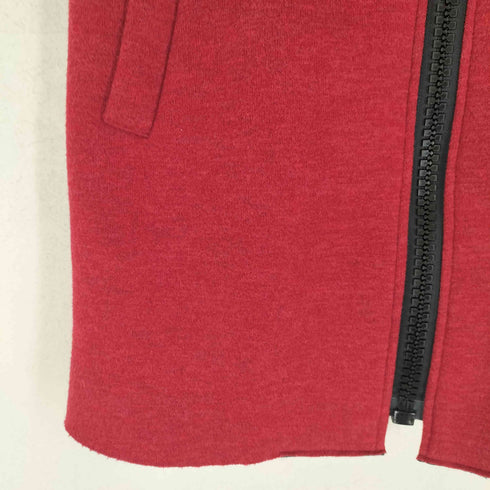 LA MONET BIG ZIP ボンディングニットコート レディース