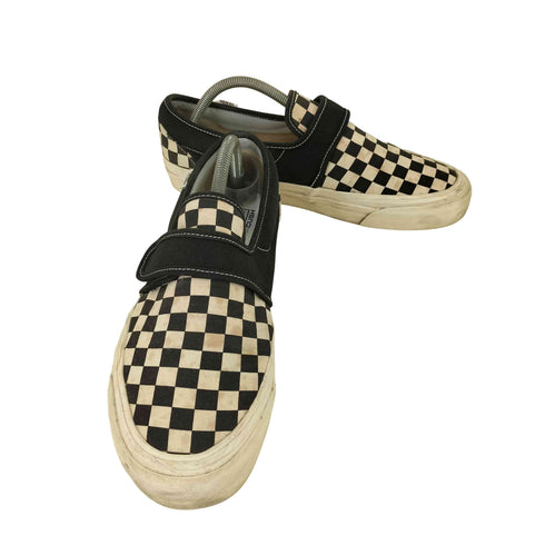 バンズ VANS ANAHEIM FACTORY SLIP-ON アナハイム ファクトリー スリッポン チェッカーフラッグ ベルクロ メンズ JPN:28
