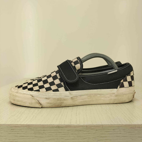 バンズ VANS ANAHEIM FACTORY SLIP-ON アナハイム ファクトリー スリッポン チェッカーフラッグ ベルクロ メンズ JPN:28