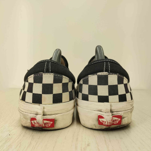 バンズ VANS ANAHEIM FACTORY SLIP-ON アナハイム ファクトリー スリッポン チェッカーフラッグ ベルクロ メンズ JPN:28