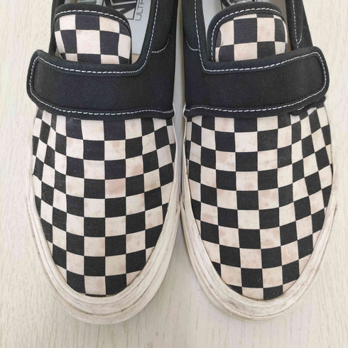 バンズ VANS ANAHEIM FACTORY SLIP-ON アナハイム ファクトリー スリッポン チェッカーフラッグ ベルクロ メンズ JPN:28