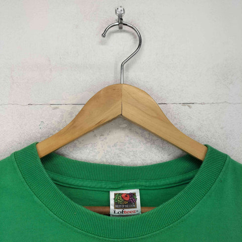 フルーツオブザルーム FRUIT OF THE LOOM 00s Lofteez フロントプリントクルーネックバンドTシャツ メンズ XL