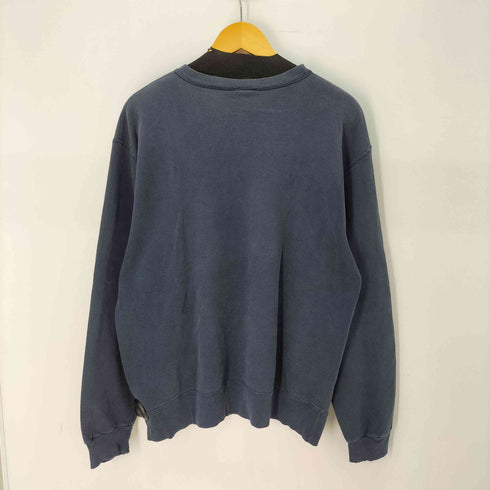チャンピオン Champion 90S USA製 刺繍タグ 前V クルーネック スウェット トレーナー フェード メンズ import:L
