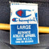 チャンピオン Champion 90S USA製 刺繍タグ 前V クルーネック スウェット トレーナー フェード メンズ import:L