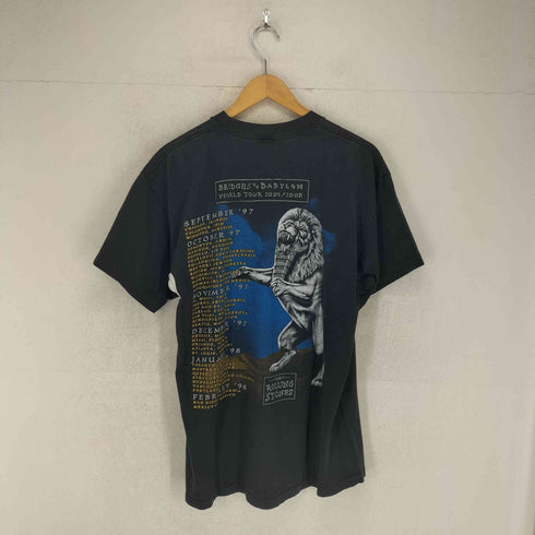アンビル Anvil 90s USA製 袖裾シングル 両面プリントバンドツアーTシャツ メンズ XL