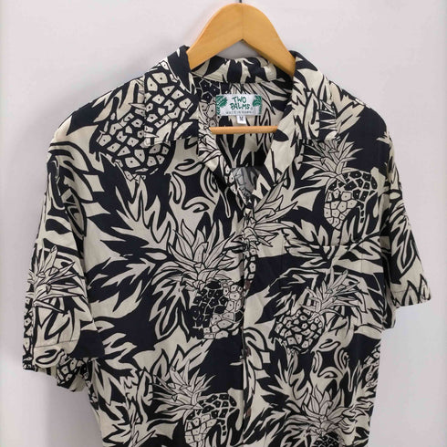 トゥーパームス TWO PALMS S/S HAWAIIAN SHIRT WILD PINEAPPLE ハワイアン シャツ パイナップル メンズ JPN:M