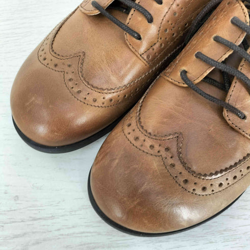ビルケンシュトック BIRKENSTOCK ウィングチップレザーシューズ レディース JPN:24