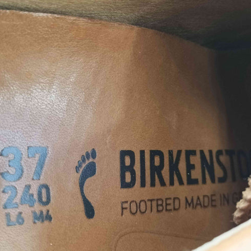 ビルケンシュトック BIRKENSTOCK ウィングチップレザーシューズ レディース JPN:24