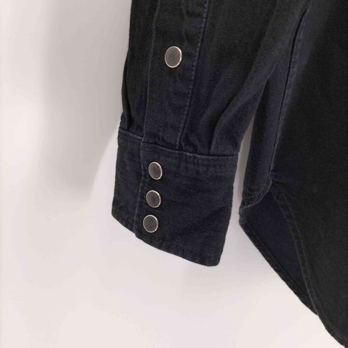 SARTO 25AW WESTERN SHIRTS/WASHED BLACK メンズ JPN:M