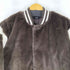 ビームス BEAMS ワイドフィット フェイクファー バーシティ ジャケット メンズ