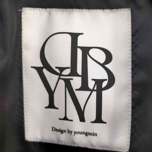 DESIGN BY YOUNG MIN フェイクレザー トラッカージャケット メンズ M