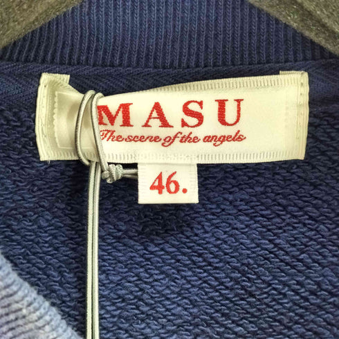 エムエーエスユー MASU 26SS CLOVER SPLATTER SWEAT BLOUSON メンズ JPN:46