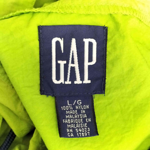ギャップ Gap 90s OLD バイカラーナイロンアノラックパーカー メンズ JPN:L