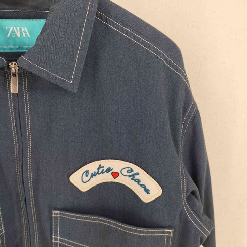 ザラ ZARA × Harry Lambert デニムジャケット メンズ M