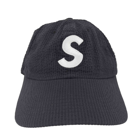 シュプリーム Supreme 24SS Seersucker S Logo 6-Panel メンズ ONE SIZE