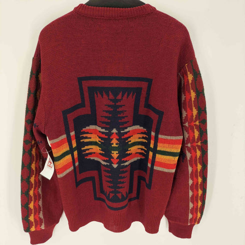 ペンドルトン PENDLETON 70s USA製 ネイティブ柄 ウールニット メンズ L
