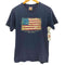 フルーツオブザルーム FRUIT OF THE LOOM HEAVY COTTON 星条旗 クラック プリント S/S クルーネック Tシャツ メンズ import:S