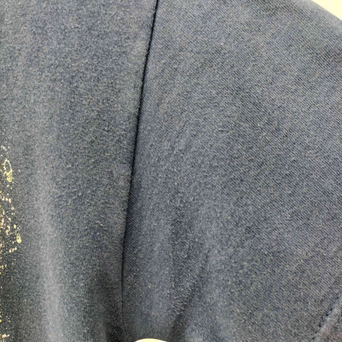 フルーツオブザルーム FRUIT OF THE LOOM HEAVY COTTON 星条旗 クラック プリント S/S クルーネック Tシャツ メンズ import:S