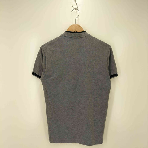 ラコステ LACOSTE ワンポイント ワニ 鹿の子 ヘンリーネック半袖シャツ メンズ JPN:3