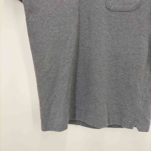 ラコステ LACOSTE ワンポイント ワニ 鹿の子 ヘンリーネック半袖シャツ メンズ JPN:3