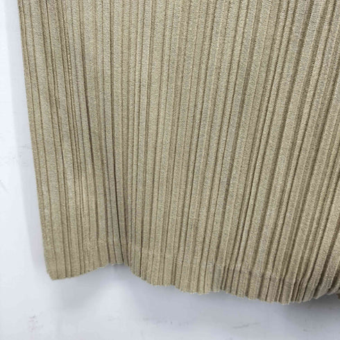 プリーツプリーズイッセイミヤケ PLEATS PLEASE ISSEY MIYAKE プリーツ加工 ロングスリーブ マキシワンピース レディース