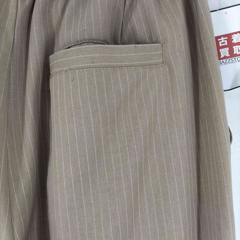 ジャーナルスタンダードレリューム JOURNAL STANDARD relume ヒールカット ルーズ ストライプ スラックス メンズ JPN:M
