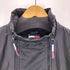 トミージーンズ tommy jeans 90-00s ダブルジップ ハイネックナイロンアノラックジャケット メンズ import:L