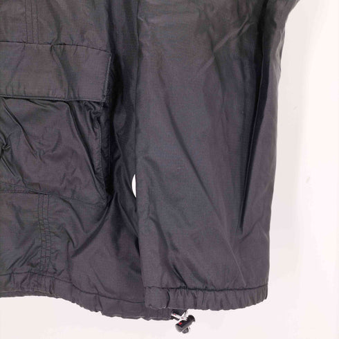 トミージーンズ tommy jeans 90-00s ダブルジップ ハイネックナイロンアノラックジャケット メンズ import:L