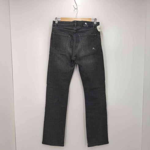 バーバリーブラックレーベル BURBERRY BLACK LABEL ボタンフライ ストレートデニムパンツ メンズ JPN:76-84