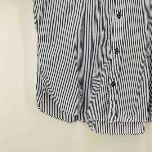 バーバリーブラックレーベル BURBERRY BLACK LABEL ストライプ 半袖 シャツ メンズ JPN:3