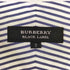 バーバリーブラックレーベル BURBERRY BLACK LABEL ストライプ 半袖 シャツ メンズ JPN:3