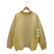 グラッドハンド GLADHAND AKOM - SWEAT 10.7Oz GUSSET ACTION SLEEVE 10.7オンス ゲスト アクション ダメージ加工 ラグランスリーブスウェット トレーナー メンズ XL