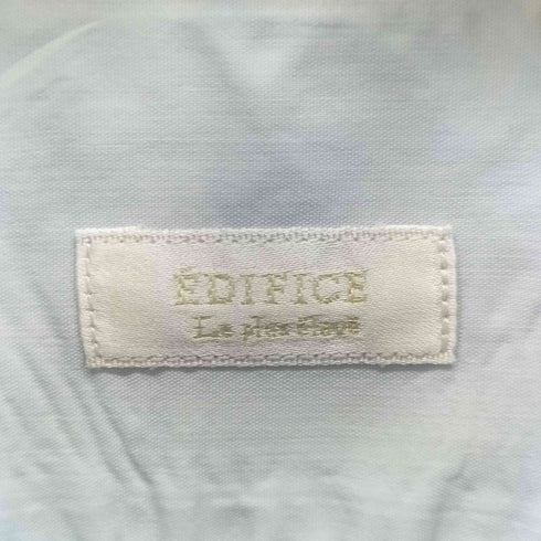 エディフィスラブークル EDIFICE LA BOUCLE コットンポリ 半袖シャツ メンズ