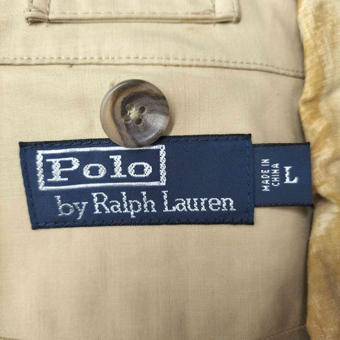 ポロバイラルフローレン Polo by RALPH LAUREN チンスト付き 比翼 ステンカラーコート バルカマーン コート メンズ import:L