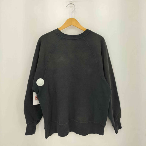 グラッドハンド GLADHAND AKOM - SWEAT 10.7Oz GUSSET ACTION SLEEVE 10.7オンス ゲスト アクション ダメージ加工 ラグランスリーブスウェット トレーナー メンズ L