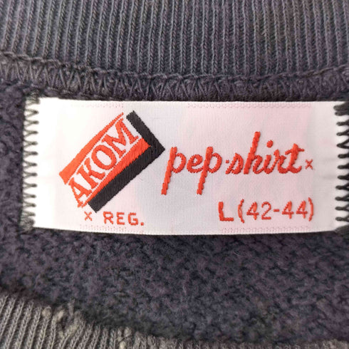 グラッドハンド GLADHAND AKOM - SWEAT 10.7Oz GUSSET ACTION SLEEVE 10.7オンス ゲスト アクション ダメージ加工 ラグランスリーブスウェット トレーナー メンズ L