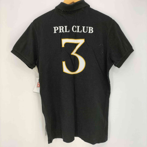 ポロバイラルフローレン Polo by RALPH LAUREN CUSTOM FIT エンブレム ビッグポニー 刺繍 ナンバリング 3 ポロシャツ メンズ import:M