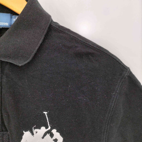 ポロバイラルフローレン Polo by RALPH LAUREN CUSTOM FIT エンブレム ビッグポニー 刺繍 ナンバリング 3 ポロシャツ メンズ import:M