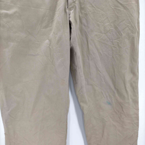 ユーエスアーミー U.S. ARMY 60-70S TROUSERS MEN'S COTTON U.T 米軍 アーミー ストレート チノ トラウザー パンツ SERVAL ジップ メンズ 32×29