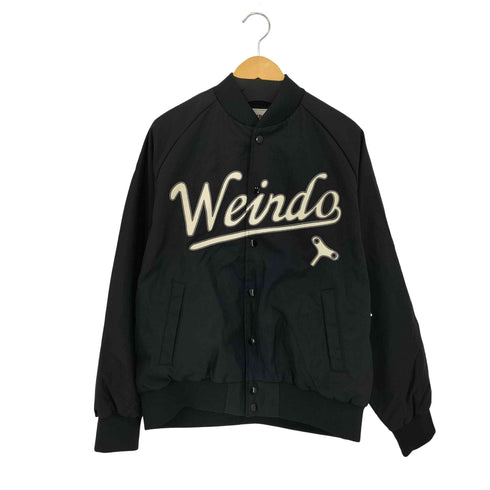 ウィアード WEIRDO STADIUM JACKET ナイロン スタジアムジャケット メンズ L
