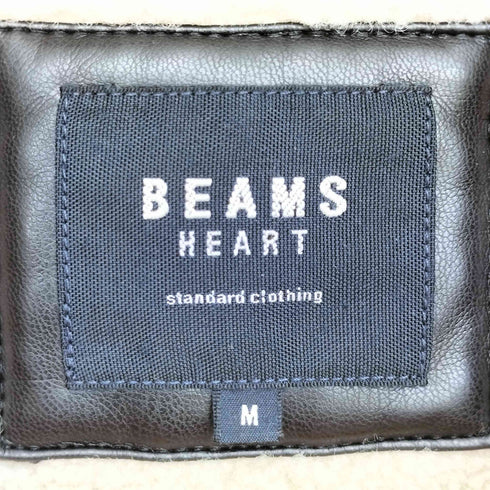 ビームスハート BEAMS HEART フェイクムートン ブルゾン メンズ JPN:M