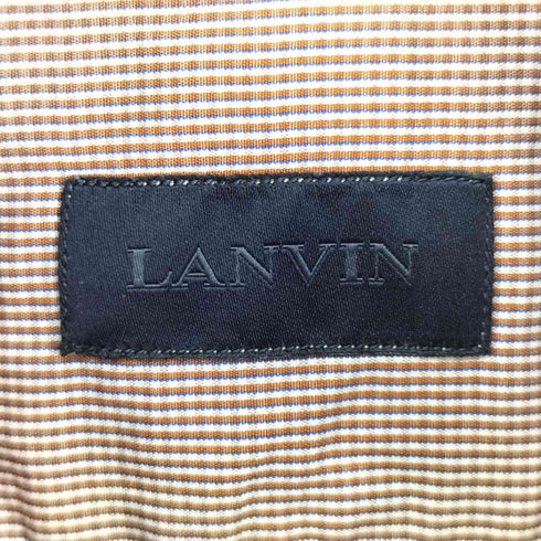 ランバン LANVIN L/S コットンシャツ メンズ