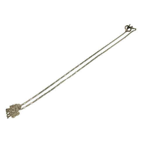 グラッドハンド GLADHAND GHロゴトップチェーン 50cm JEWELRY USA Chain ロゴチャーム付き シルバーネックレス メンズ