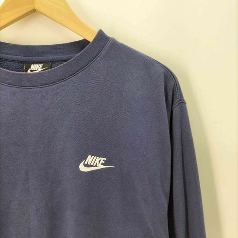 ナイキ NIKE 刺繍ロゴ 裏起毛 クルーネック スウェット メンズ import:XL