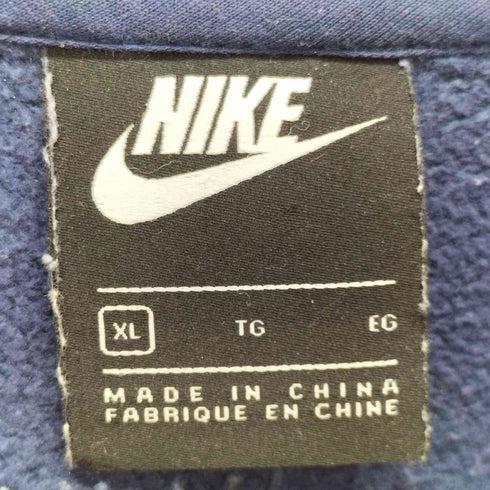ナイキ NIKE 刺繍ロゴ 裏起毛 クルーネック スウェット メンズ import:XL