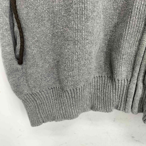 チャップス CHAPS フェイクスウェード コットン ニット ドライバーズ ニット ベスト メンズ import:XL