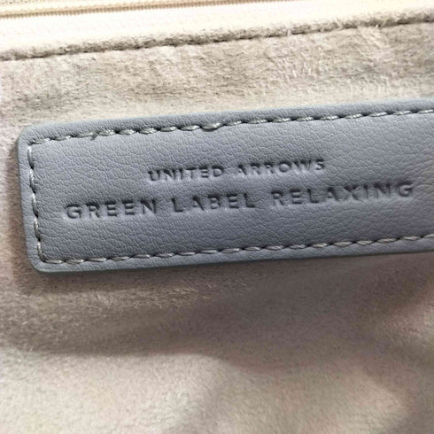 ユナイテッドアローズグリーンレーベルリラクシング UNITED ARROWS green label relaxing 2WAY 巾着ドロストバケツバッグ レディース