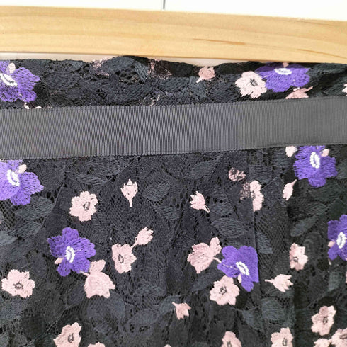 ダブルスタンダードクロージング DOUBLE STANDARD CLOTHING フラワー刺繍 レース スカート レディース JPN:38