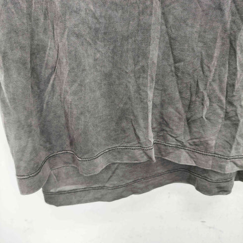 アモーメント amomento 24ss CUT OUT LONG T-SHIRT シアー レイヤード クルーネック ロングスリーブ tシャツ メンズ import:L